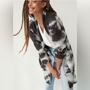 ANTHROPOLOGIE Avalon Tie-Dye Cardigan